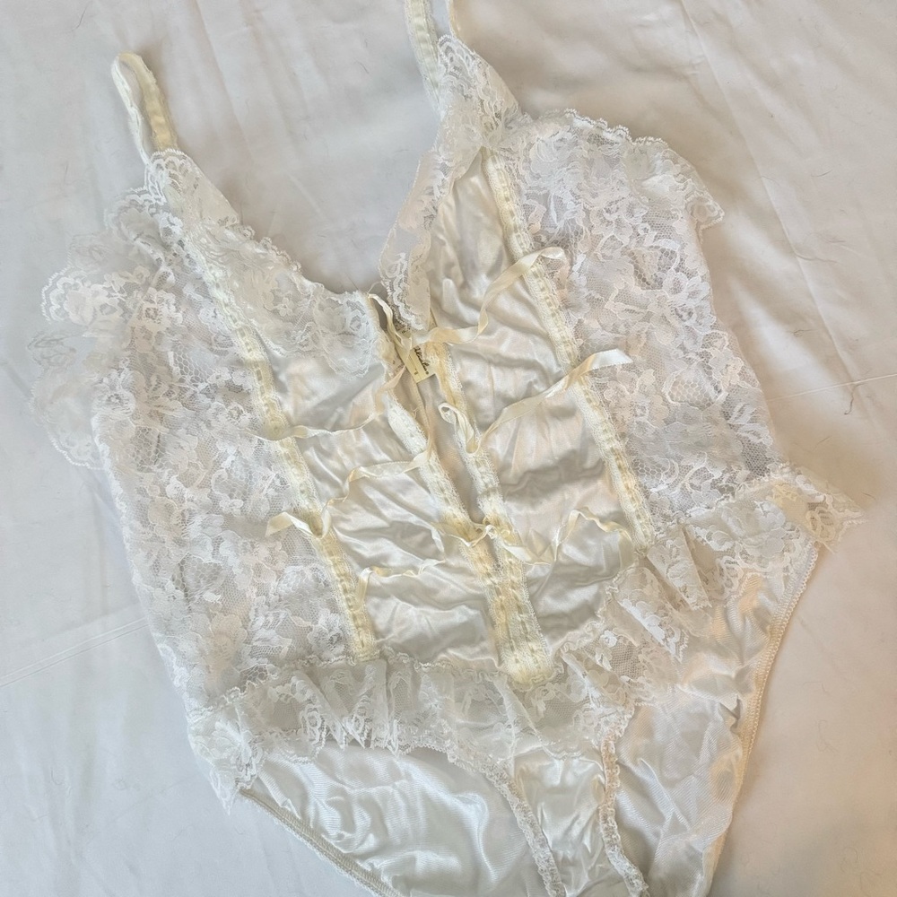 Vintage Delicates White Lace Lingerie